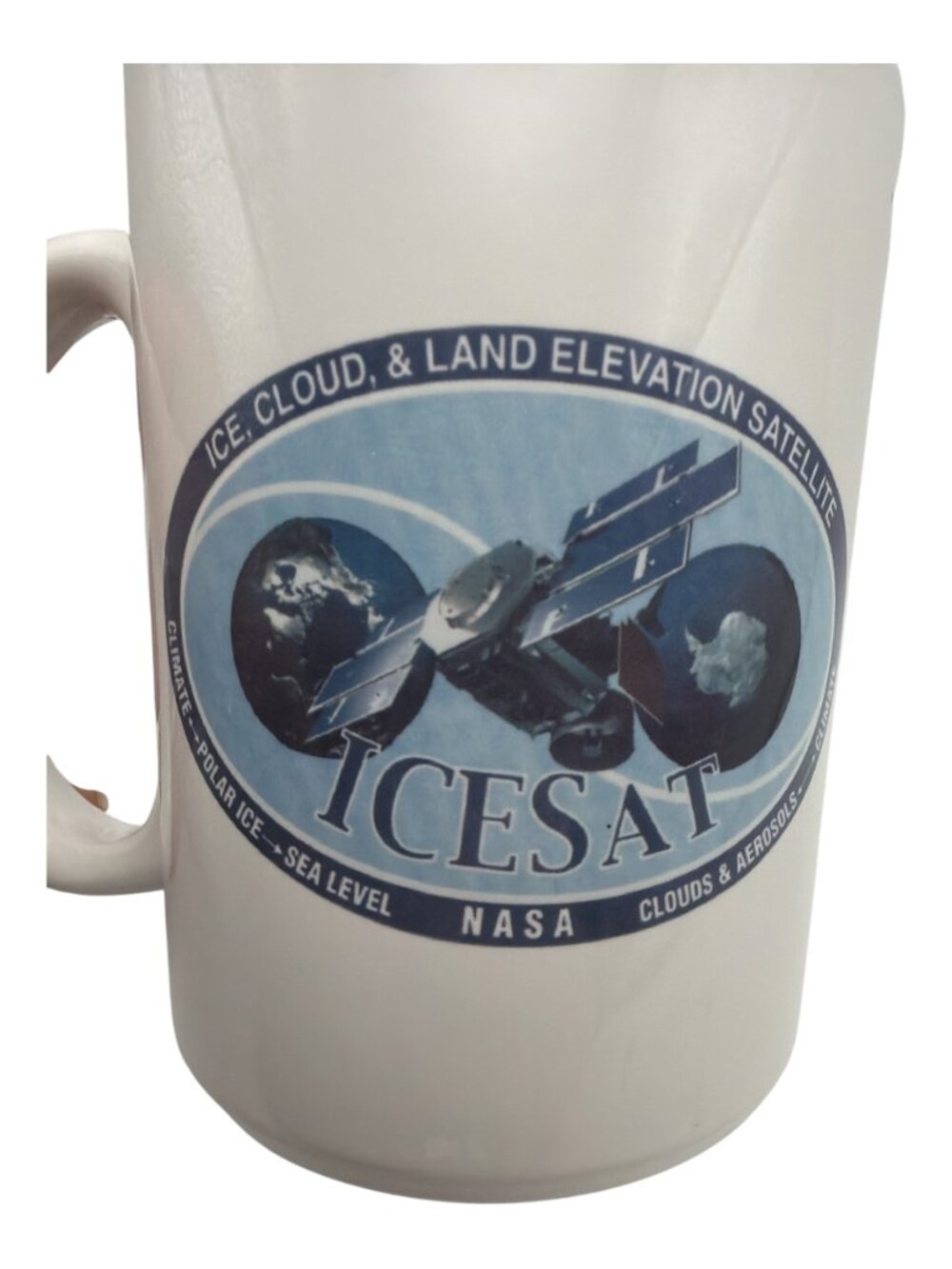 NASA ICESat Ball Aerospace & Technologies Corp. Collectible Coffee Cup Mug EUC - Picture 3 of 5
